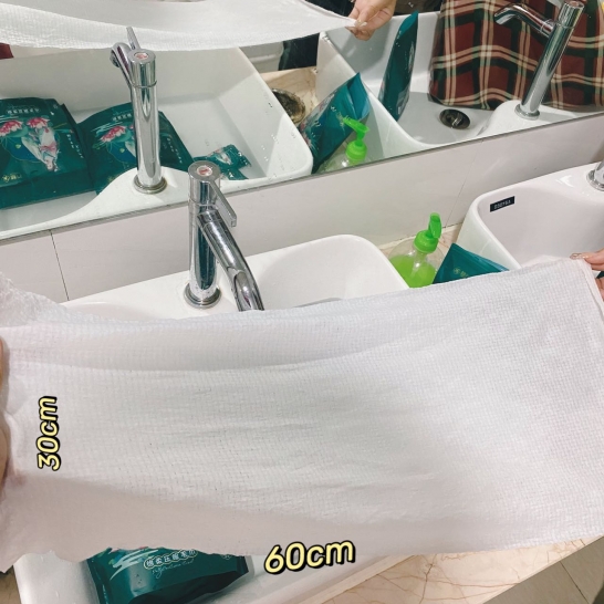 慧乔绵柔压缩毛巾30*60cm*6粒装（北京、上海用户每单联系客服邮费+5元，新疆不发货）