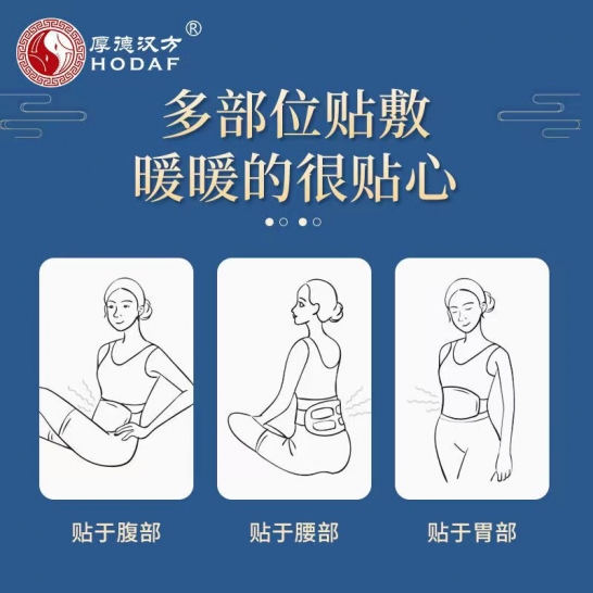 厚德汉方	HDHF蒸汽暖腰贴5P（字母）