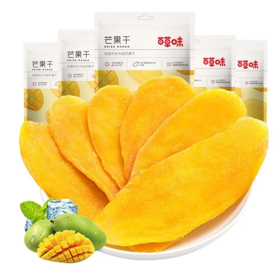 百草味芒果干 60g*5（L5）
