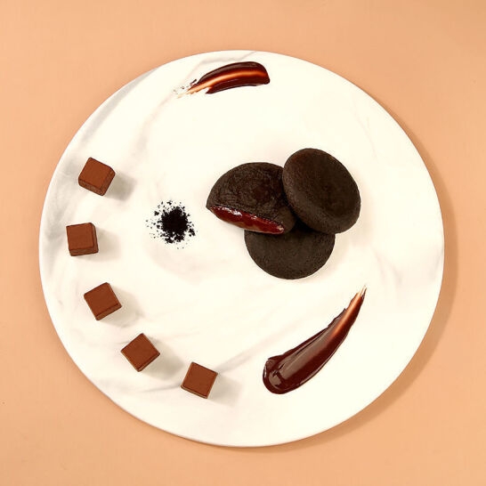 百草味熔岩曲奇105g*5（巧克力味）（L5）