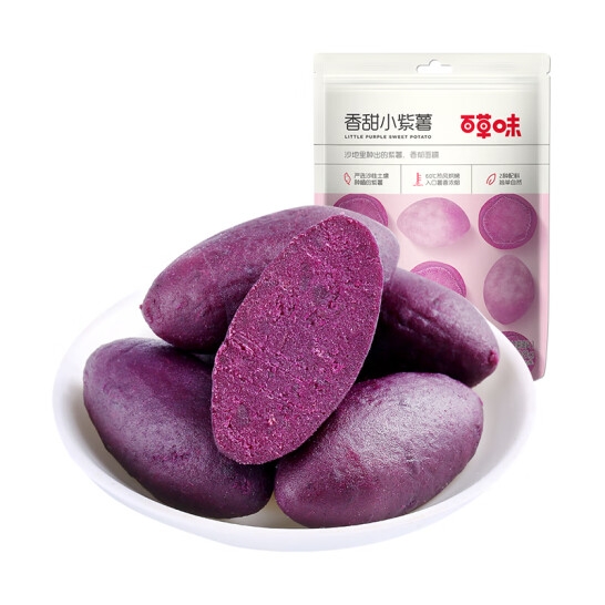 百草味香甜小紫薯108g*5（L5）