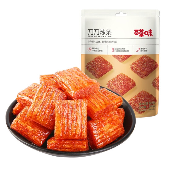 百草味刀刀辣条180g*3（L5）