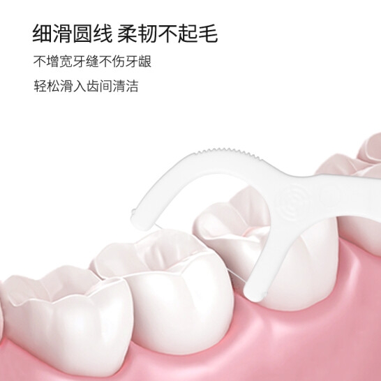 牙博士加配疗超高拉力护理牙线棒100支/袋