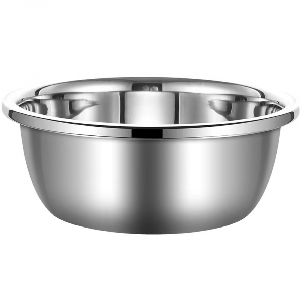 【10个】尚嘉惠20cm不锈钢汤盆 家用 10个装  平均4.8元/个