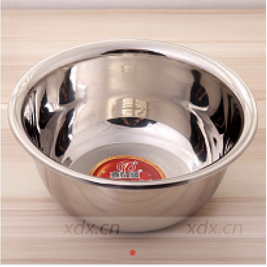 【10个】尚嘉惠20cm不锈钢汤盆 家用 10个装  平均4.8元/个