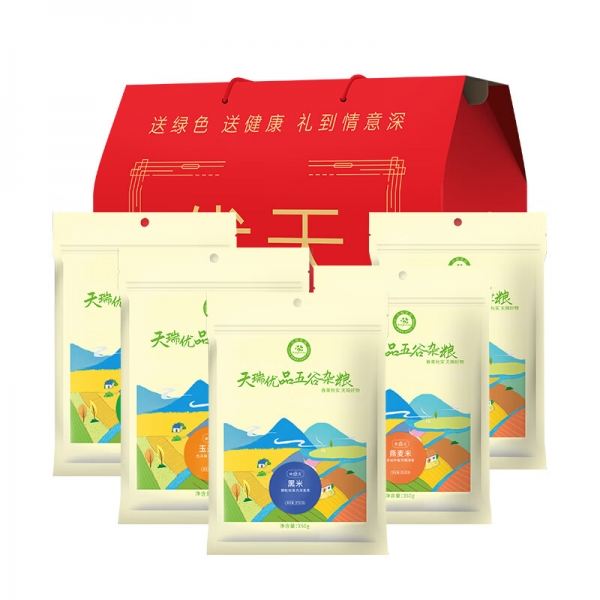 天瑞优品 天瑞五彩缤纷杂粮礼盒A1750克