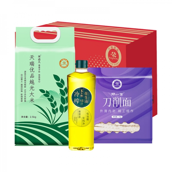 天瑞优品 天瑞油礼有面组合B（3500克+450ML）