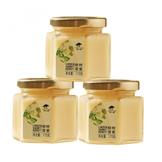 蜂之巢 椴树蜂蜜170gX3瓶