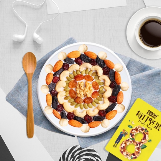 鲜记 每日坚果600g