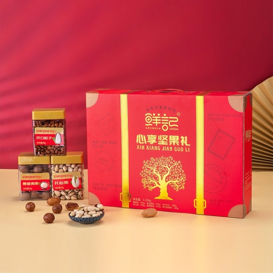 鲜记 心享坚果礼1.32KG