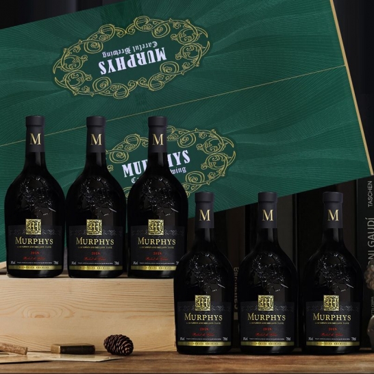 法国进口红酒葡萄酒慕洛菲诗瓦特王爵干红整箱（750ml*6瓶礼盒装送开瓶器）