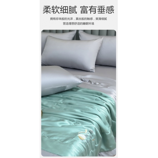蚕之祥夏凉被蚕丝被夏季薄款200*230cm