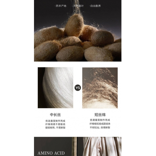 罗莱生活LOVO乐蜗A类100%蚕丝被夏凉被200*230cm